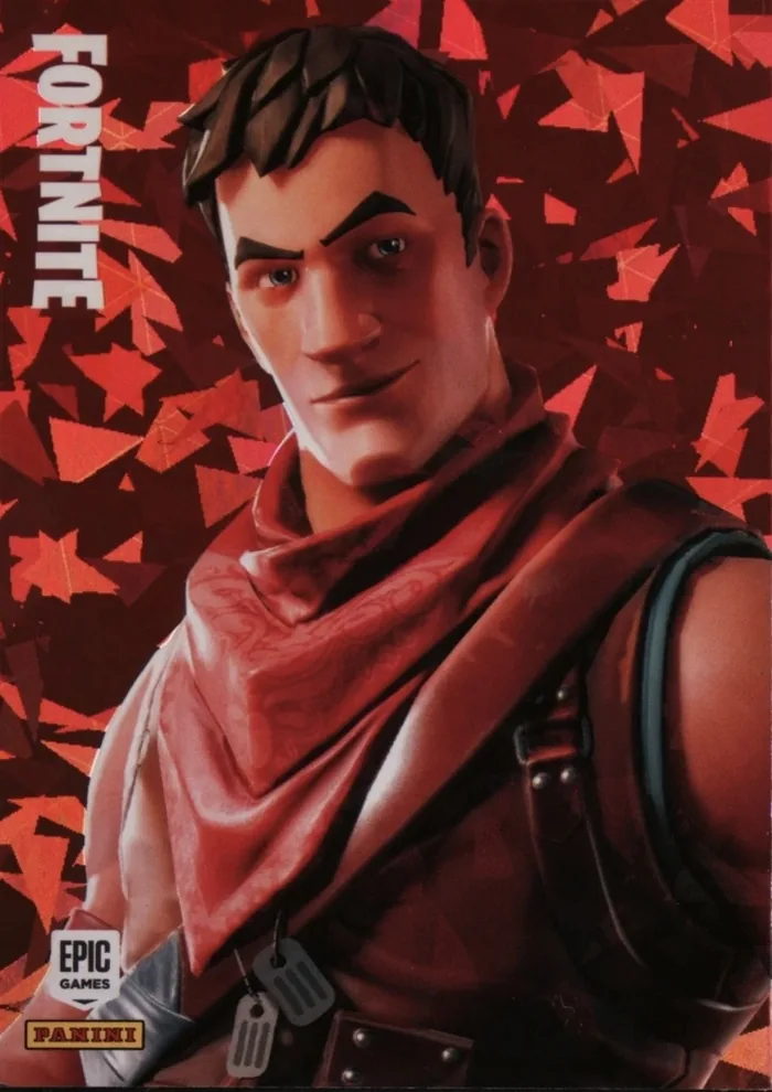 Frontier Panini Fortnite trading card front
