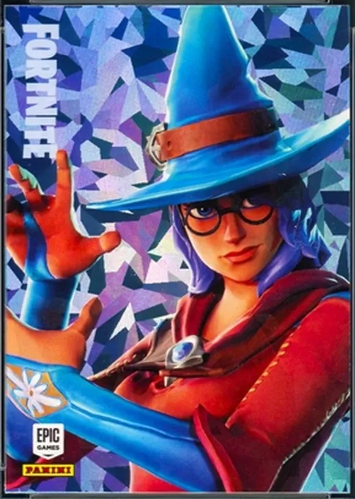 Elmira Panini Fortnite trading card front