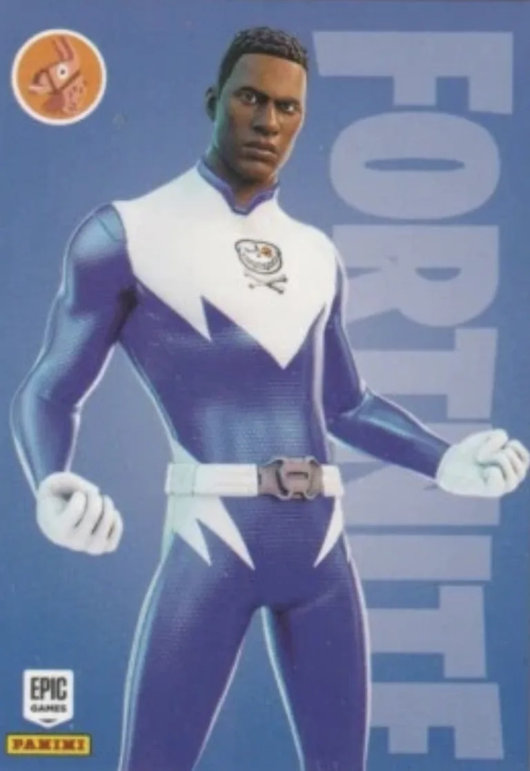 Hypersonic Panini Fortnite trading card front