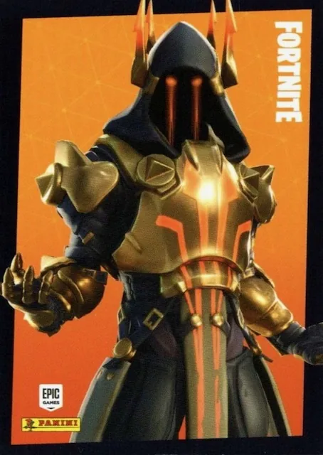 The Ice King (Gold) Panini Fortnite trading card front