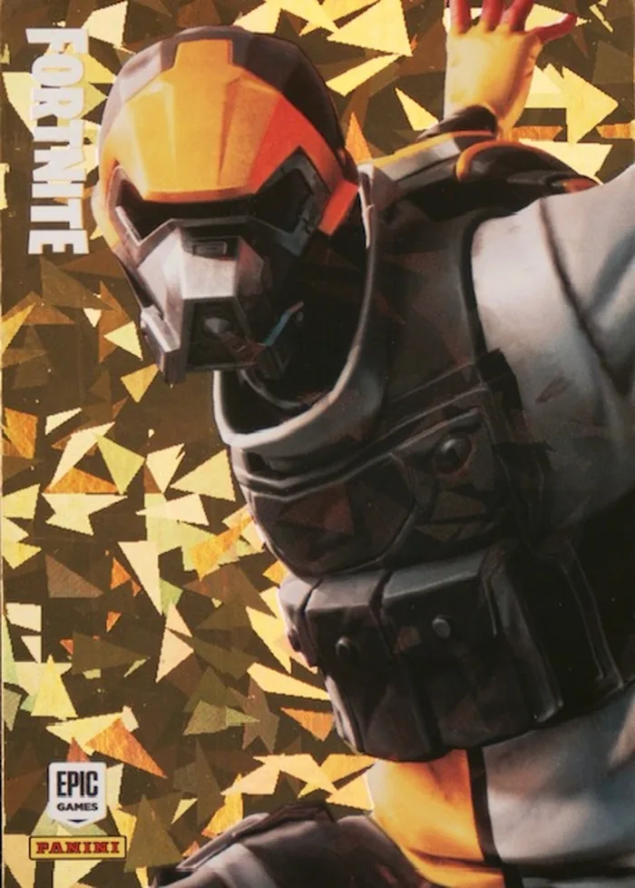 Hard Charger Panini Fortnite trading card front