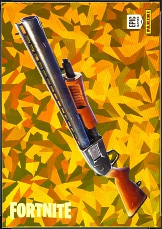 2019 Panini Fortnite Series 1 Pump Shotgun USA Crystal Shard card