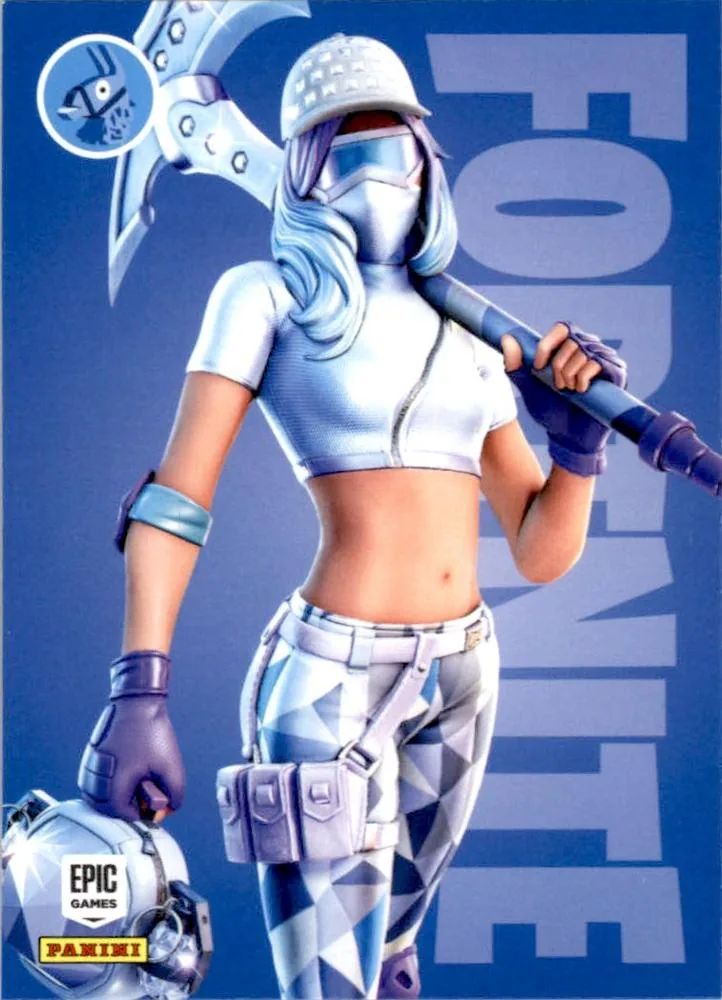 Diamond Diva Panini Fortnite trading card front