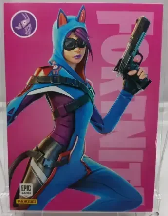 Vix Panini Fortnite trading card front