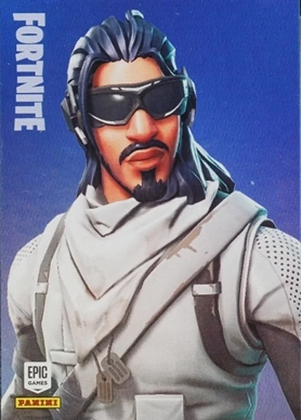 Absolute Zero Panini Fortnite trading card front