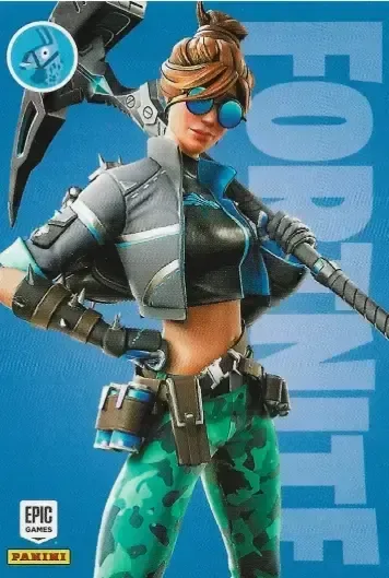 Wavebreaker Panini Fortnite trading card front