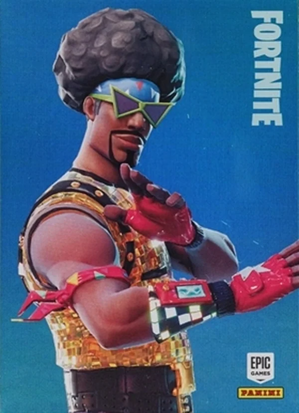 Funk Ops Panini Fortnite trading card front