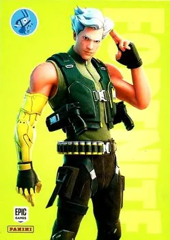 Tek Panini Fortnite trading card front