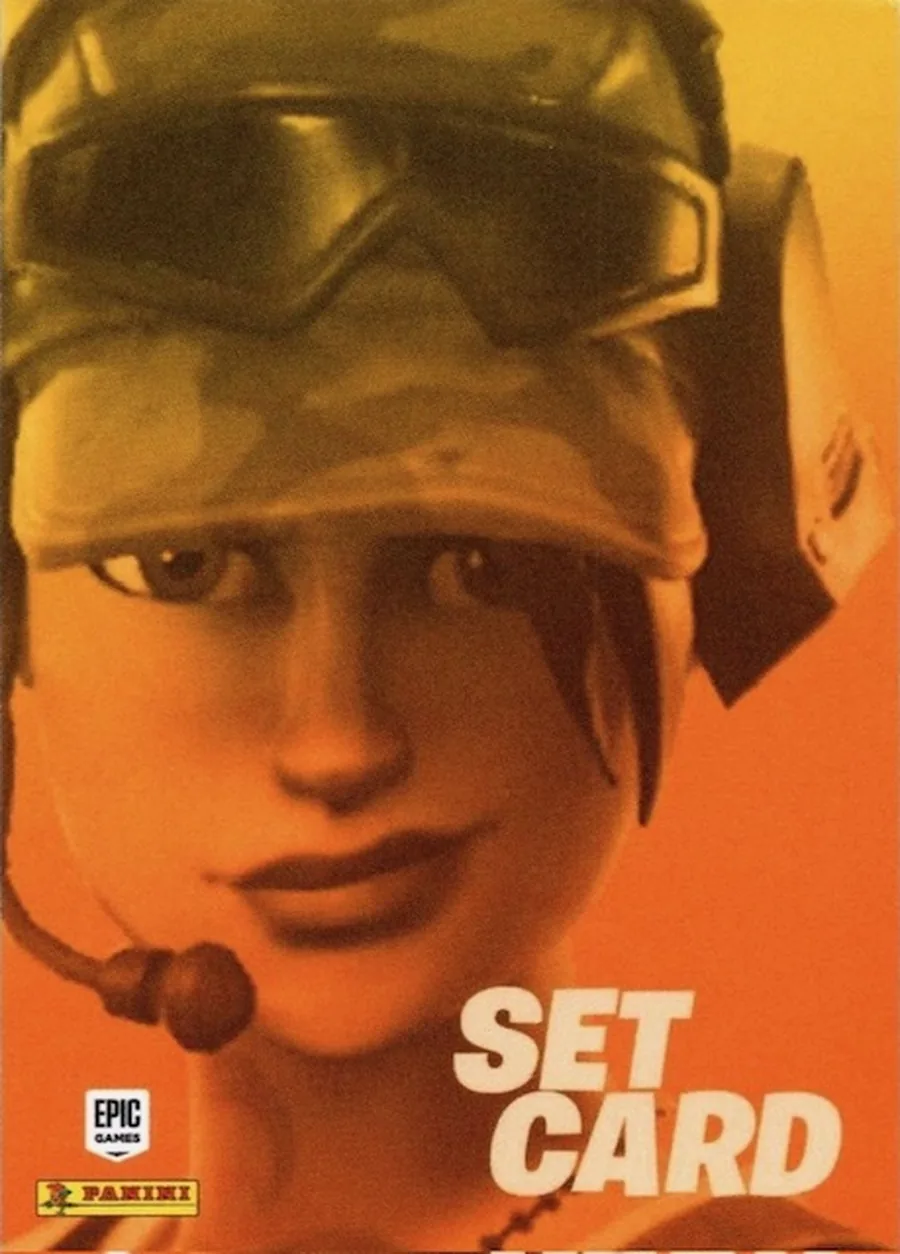 Advanced Forces Set Panini Fortnite trading card front