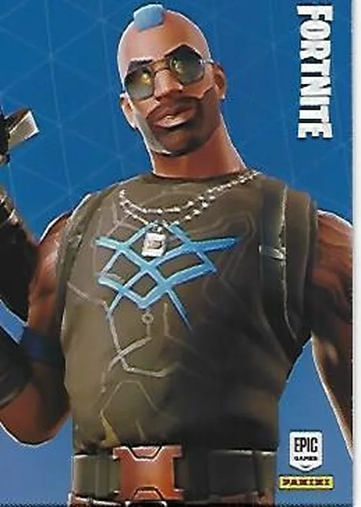Anarchy Agent Panini Fortnite trading card