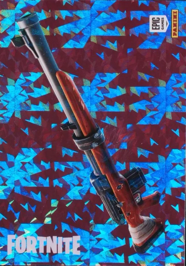 Hunting Rifle Panini Fortnite trading card front
