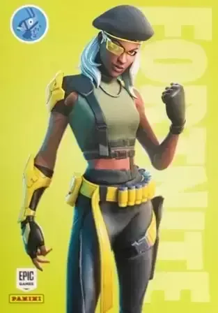 Terra Panini Fortnite trading card front