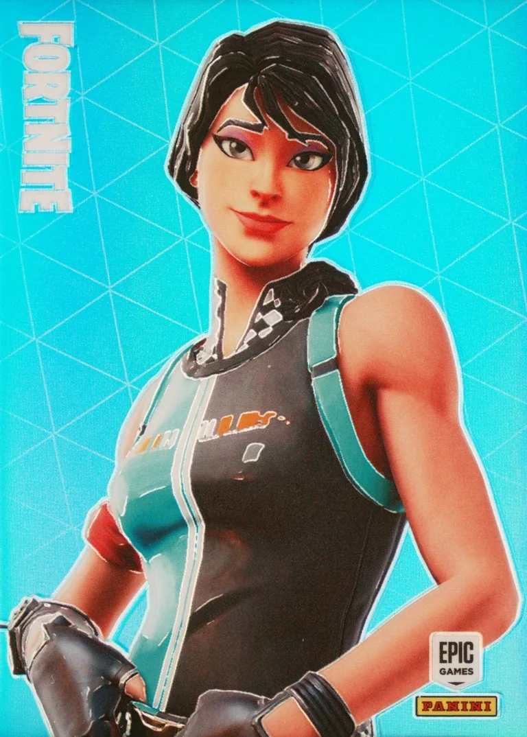 Slingshot Panini Fortnite trading card front
