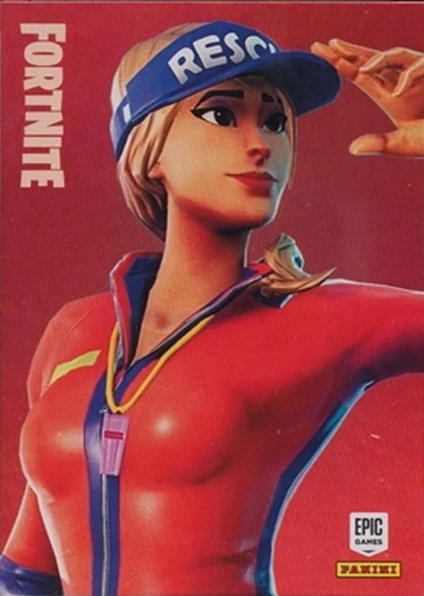 Sun Strider Panini Fortnite trading card front