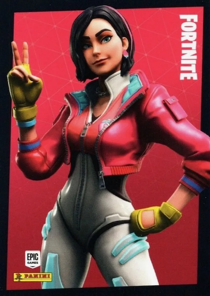 Rox Panini Fortnite trading card front