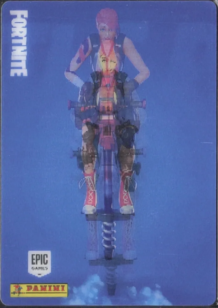 Boing! Panini Fortnite trading card front