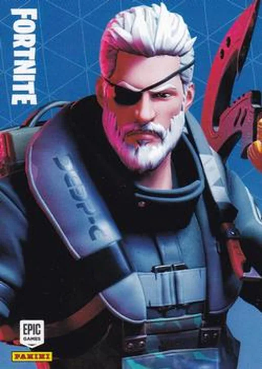 Riptide Panini Fortnite trading card