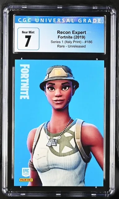 Recon Expert #186 — Series 1 Italy Print (Unreleased) prototype card front