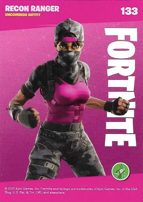 2020 Panini Fortnite Reloaded #133 Recon Ranger trading card back