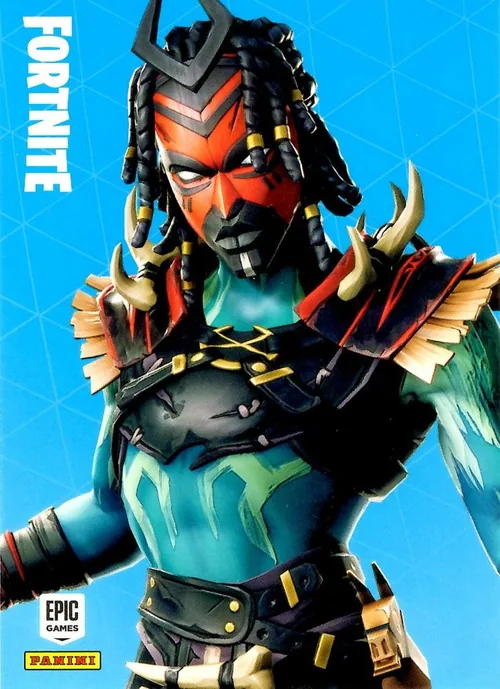 Shaman Panini Fortnite trading card