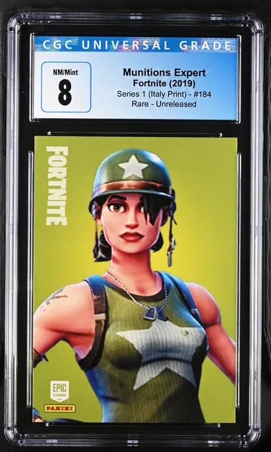 Munitions Expert #184 — Series 1 Italy Print (Unreleased) prototype card front