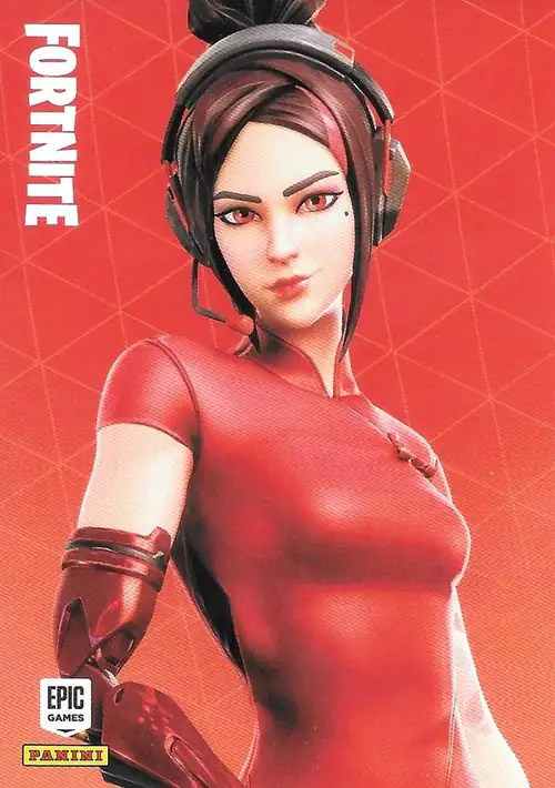 Demi Panini Fortnite trading card