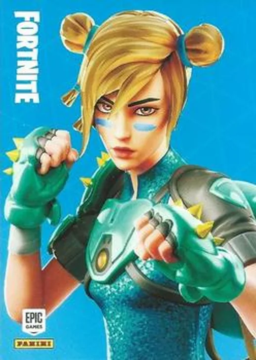 Moxie Panini Fortnite trading card