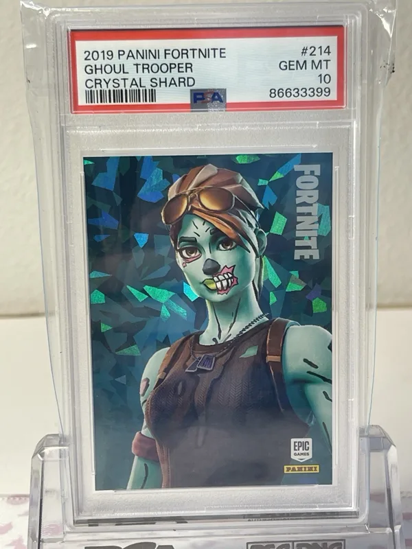 2019 Panini Fortnite Series 1 Crystal Shard Ghoul Trooper — US Print PSA 10 sold on eBay