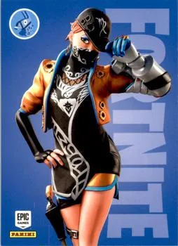 Biz Panini Fortnite trading card front