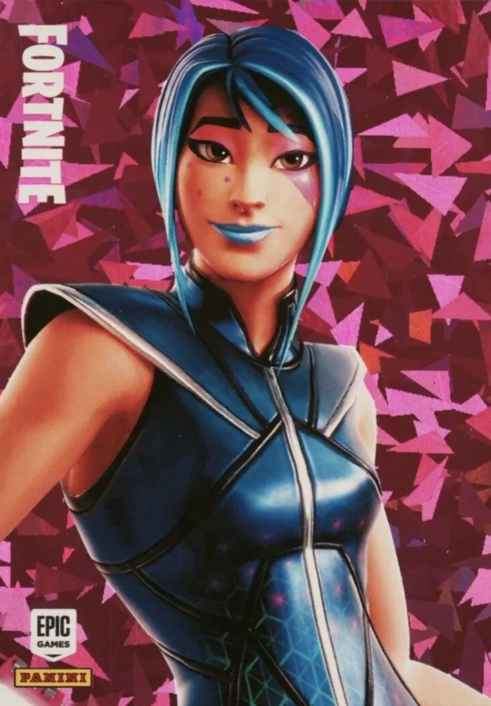 Sparkle Supreme Panini Fortnite trading card front