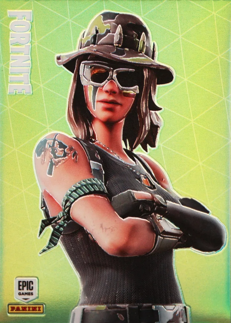 Swamp Stalker Panini Fortnite trading card front