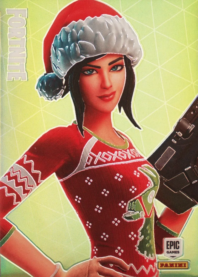 Jolly Jammer Panini Fortnite trading card front