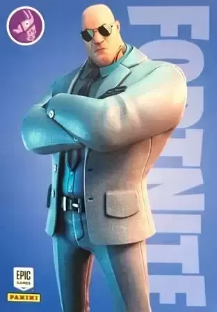 Brutus Panini Fortnite trading card front