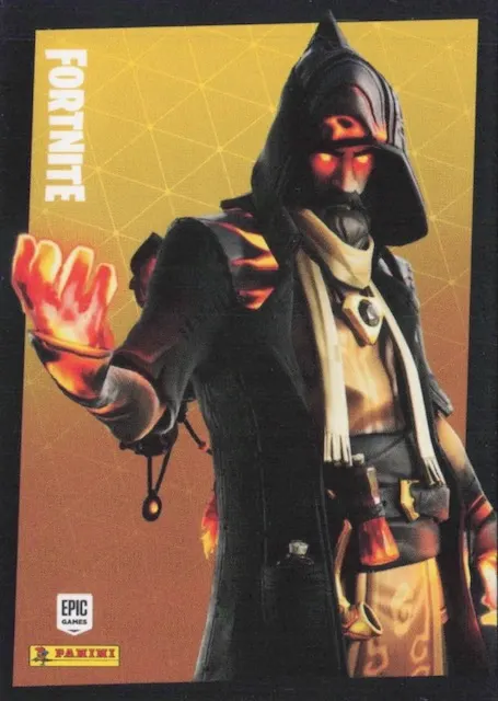 Castor (Fire) Panini Fortnite trading card front
