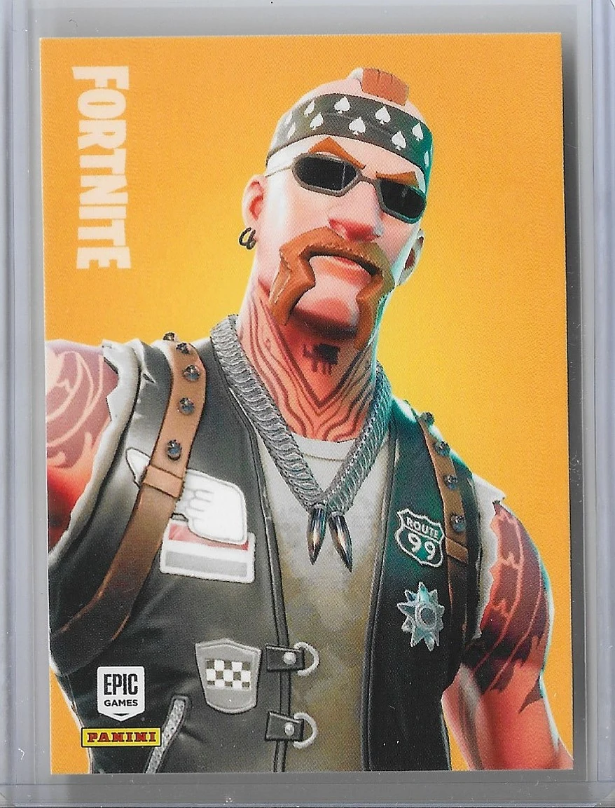 Enlarged transparent Epic Games logo on the Backbone #155 Unreleased Prototype — Series 1 Italy Print