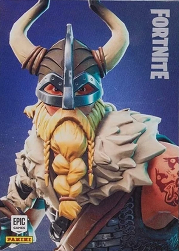 Magnus Panini Fortnite trading card front