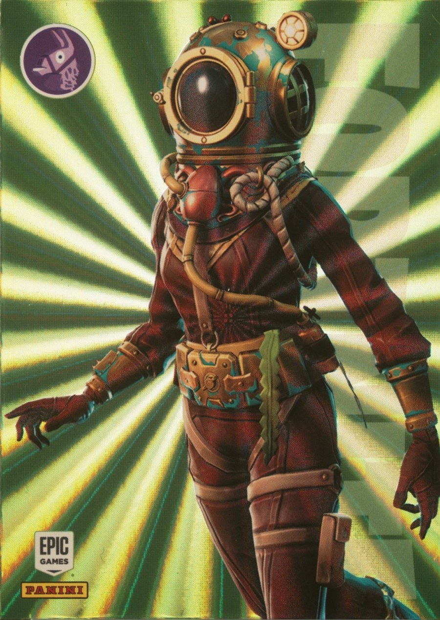 2021 Panini Fortnite Series 3 #120 Deep Sea Dominator