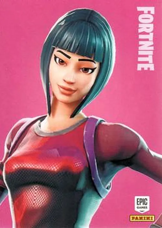 Brilliant Striker Panini Fortnite trading card