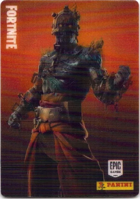 The Prisoner Panini Fortnite trading card front