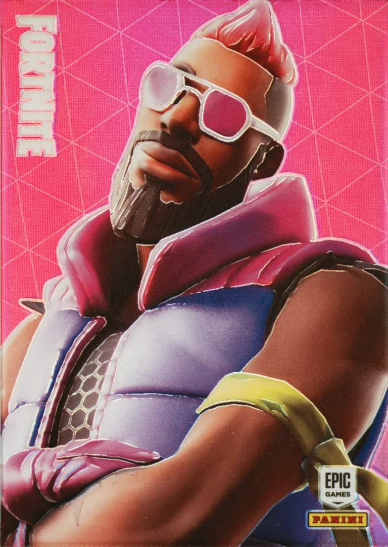 Brite Blaster Panini Fortnite trading card front