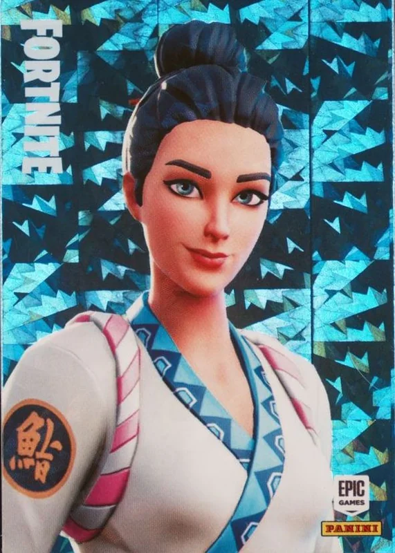 Maki Master Panini Fortnite trading card front