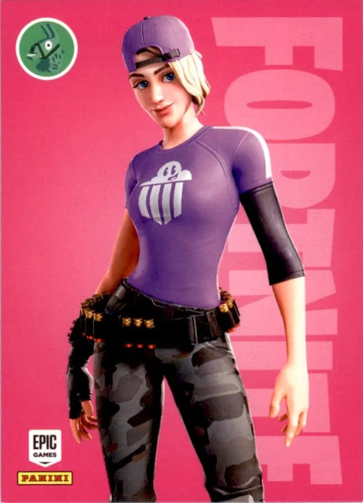 Branded Brigadier Panini Fortnite trading card front