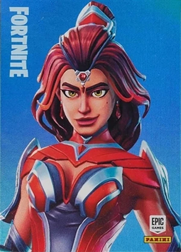 Valor Panini Fortnite trading card front