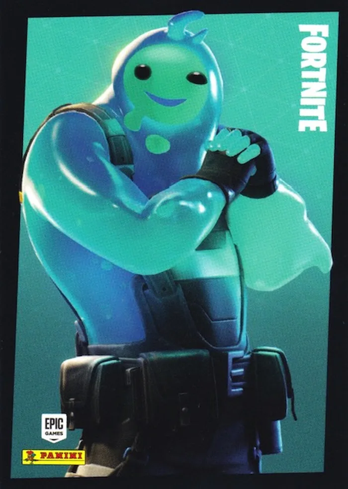 Rippley Panini Fortnite trading card front