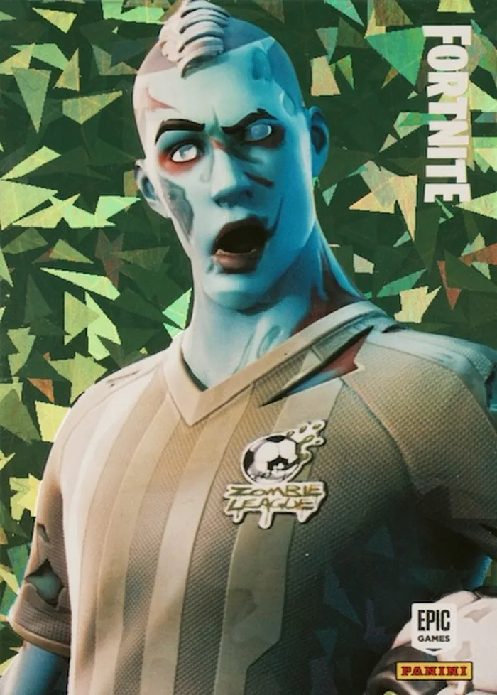 Burial Threat Panini Fortnite trading card front