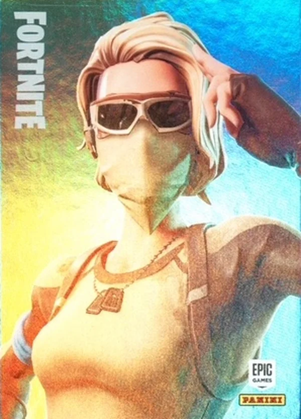 Scorpion Panini Fortnite trading card front