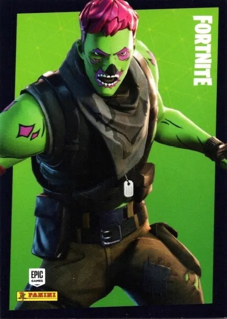 Brainiac (Ghoul Trooper) Panini Fortnite trading card front