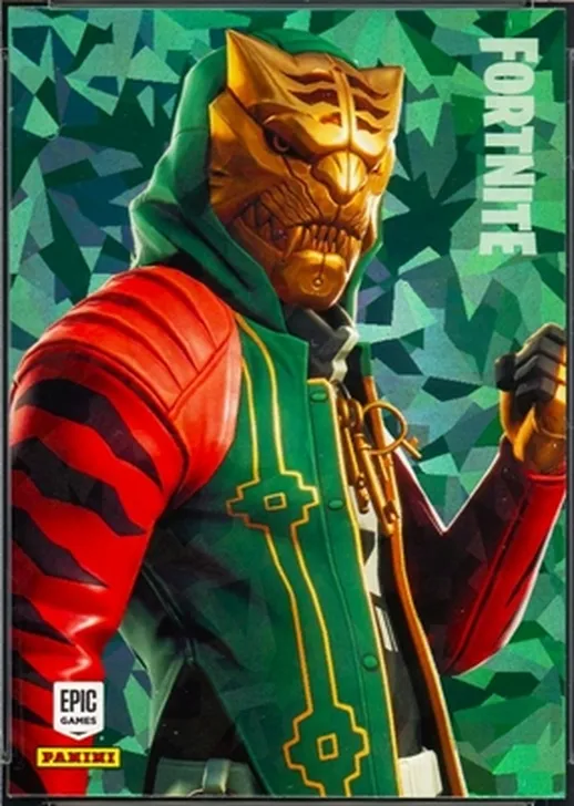 Master Key Panini Fortnite trading card front