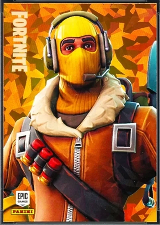 2019 Panini Fortnite Series 1 Raptor USA Crystal Shard card