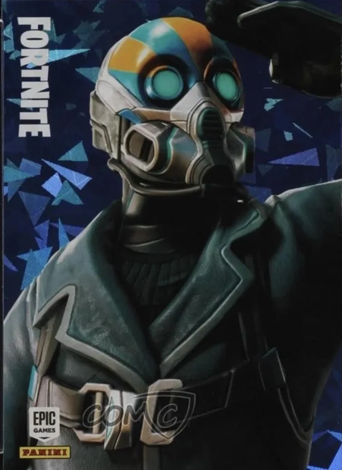 Aeronaut Panini Fortnite trading card front